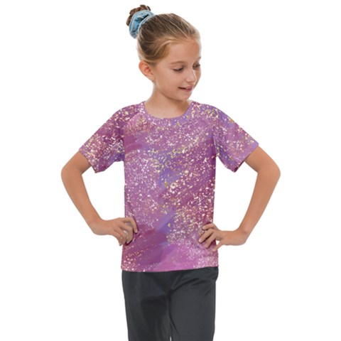 Stardust  Kids  Mesh Piece Tee by PollyParadiseBoutique7