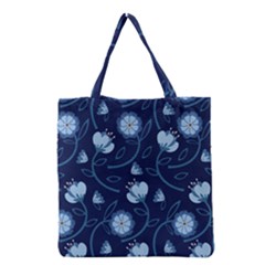 Flower Grocery Tote Bag by zappwaits