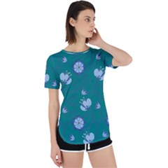 Floral-seamless-pattern Perpetual Short Sleeve T-shirt by zappwaits