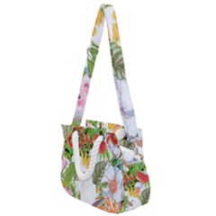 Birds Of Paradise Australia  Rope Handles Shoulder Strap Bag by PollyParadiseBoutique7