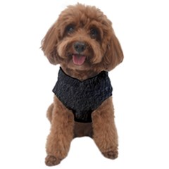 Black Wall Texture Dog Sweater by artworkshop