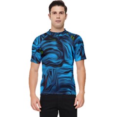 Texture Background Men s Short Sleeve Rash Guard