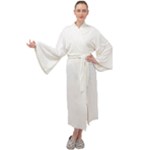 Volleyball Gift T- Shirt Volleyball Is In My D N A Volleyball Lover T- Shirt Maxi Velour Kimono