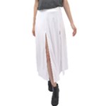 Volleyball Gift T- Shirt Volleyball Is In My D N A Volleyball Lover T- Shirt Velour Split Maxi Skirt