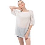 Volleyball Gift T- Shirt Volleyball Is In My D N A Volleyball Lover T- Shirt Oversized Chiffon Top