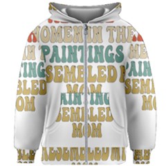 Women And Mom T- Shirt All The Women In The Paintings Resembled My Mom  T- Shirt Kids  Zipper Hoodie Without Drawstring by maxcute