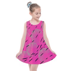 Background Pattern Texture Design Kids  Summer Dress