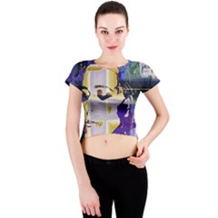 Stress Box Crew Neck Crop Top by MRNStudios