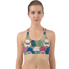 Pattern Art T-shirt Shirts Clothing Fabric Back Web Sports Bra by Ravend