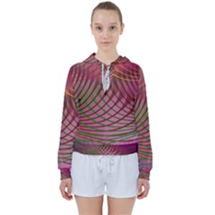 Illustration Pattern Abstract Colorful Shapes Women s Tie Up Sweat