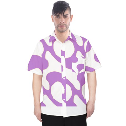 Abstract Pattern Purple Swirl T- Shirt Abstract Pattern Purple Swirl T- Shirt Men s Hawaii Shirt by maxcute