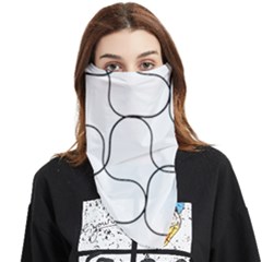 Abstract Pattern T- Shirt Abstract Pattern2 Face Covering Bandana (triangle) by maxcute