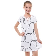 Abstract Pattern T- Shirt Abstract Pattern2 Kids  Cross Web Dress by maxcute