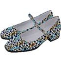 Blue Beige Leopard Women s Mary Jane Shoes View2