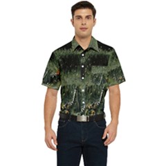 Amoled Men s Short Sleeve Pocket Shirt  by artworkshop