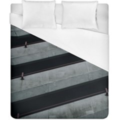 Pattern With A Cement Staircase Duvet Cover (california King Size) by artworkshop