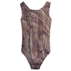 Brown Close Up Hd Wallpaper Surface Kids  Cut-out Back One Piece Swimsuit by artworkshop