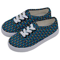 Evita Pop Art Style Graphic Motif Pattern Kids  Classic Low Top Sneakers by dflcprintsclothing