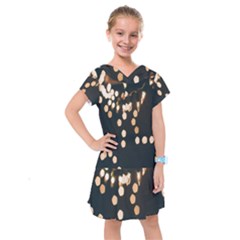 Design Decoration Wallpaper Kids  Drop Waist Dress by artworkshop