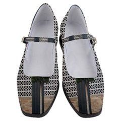 Exterior-building-pattern Women s Mary Jane Shoes by artworkshop
