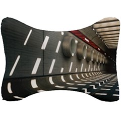 Leading Lines A Holey Walls Seat Head Rest Cushion by artworkshop