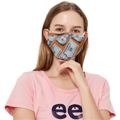 Money Pattern Fitted Cloth Face Mask (adult) by artworkshop