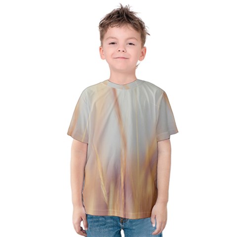 Nature Plants Color Kids  Cotton Tee by artworkshop