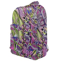 Abstract Intarsio Classic Backpack by kaleidomarblingart