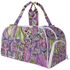 Abstract Intarsio Burner Gym Duffel Bag by kaleidomarblingart