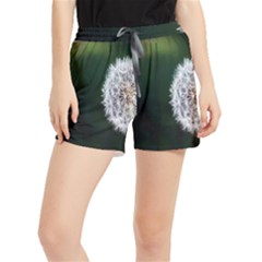 White Flower Women s Runner Shorts by artworkshop