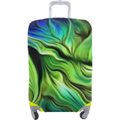 Fractal Art Pattern Abstract Luggage Cover (large)