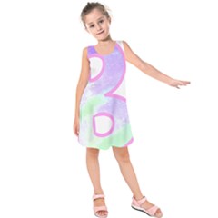 Abstract T- Shirt Cool Abstract Pattern Design 2 Kids  Sleeveless Dress by maxcute