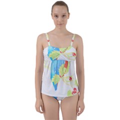 Bird Lover T- Shirtbird T- Shirt (9) Twist Front Tankini Set by maxcute