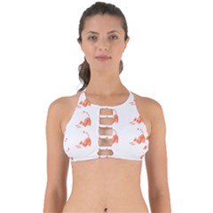 Cat T- Shirt Cute Cat Pattern For Cat Lovers T- Shirt Perfectly Cut Out Bikini Top by maxcute