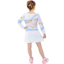 Fishing Lover T- Shirtfish T- Shirt (8) Kids  Long Sleeve Velvet Dress View2