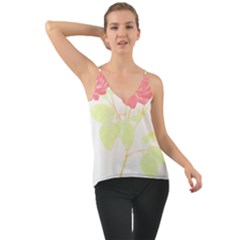 Flowers Art T- Shirtflowers T- Shirt (22) Chiffon Cami by maxcute