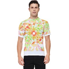 Fractal Artwork T- Shirt Sun Ray Life T- Shirt Men s Short Sleeve Rash Guard by maxcute