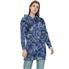 Dweeb Design Women s Long Oversized Pullover Hoodie by MRNStudios