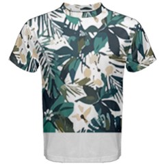 Hawaii T- Shirt Hawaii Christmas Flower Trend T- Shirt Men s Cotton Tee