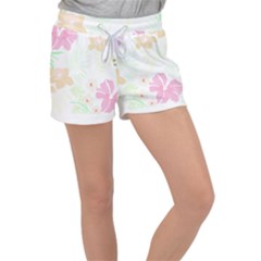 Hawaii T- Shirt Hawaii Flower Creative T- Shirt Velour Lounge Shorts by maxcute