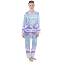 Hypnotic T- Shirt Hypnotize Royal Purple T- Shirt Women s Long Sleeve Satin Pajamas Set	 by maxcute