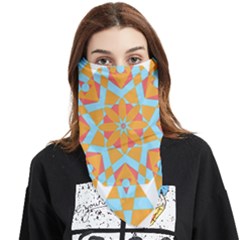 Mandala T- Shirt Mandala Face Covering Bandana (triangle) by maxcute