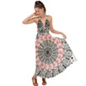 Mandala T- Shirt Sprinkled Mandala T- Shirt Backless Maxi Beach Dress View1