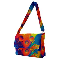 Colorfull Pattern Full Print Messenger Bag (m) by artworkshop