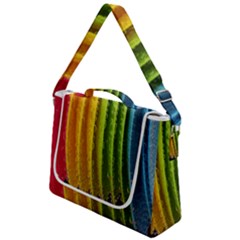  Colorful Illustrations Box Up Messenger Bag by artworkshop
