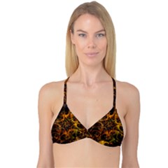 Digitalartflower Reversible Tri Bikini Top by Sparkle