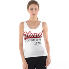 Blondie One Way Or Another 1978-01 Tank Top