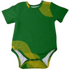 Background Pattern Texture Design Baby Short Sleeve Bodysuit by Ravend