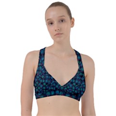 Background Abstract Textile Design Sweetheart Sports Bra by Ravend