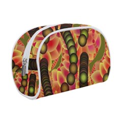 Abstract Background Digital Green Make Up Case (small)